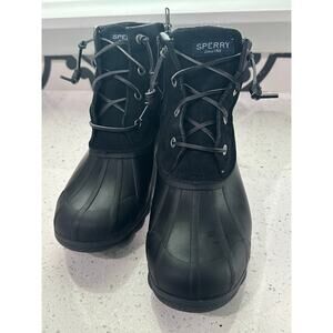 Sperry STS80422 Womens Syren Gulf Boots Low Heel 1-2" - Size 7.5M